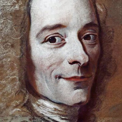 Préparation pour le portrait de Voltaire - Maurice-Quentin de La Tour