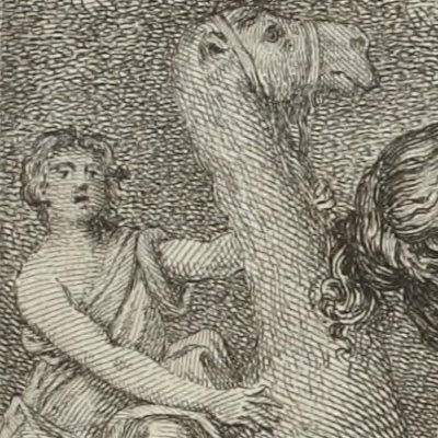 Zadig au secours d'une femme battue (Voltaire, Romans et contes, 1778) - Monnet