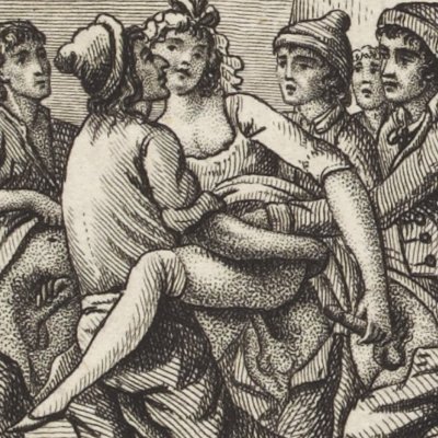 Juliette & la Durand avec les matelots d’Ancône (Juliette, VI, fig. 52)