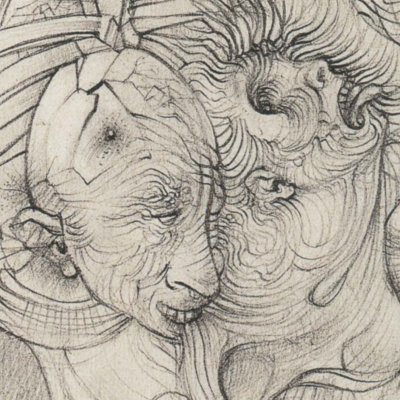 Dialogue du prêtre et du moribond - Hans Bellmer