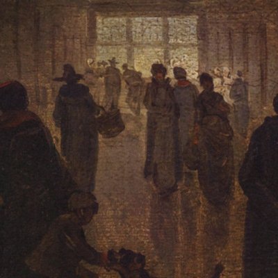 Corridor de la prison Saint-Lazare - Hubert Robert