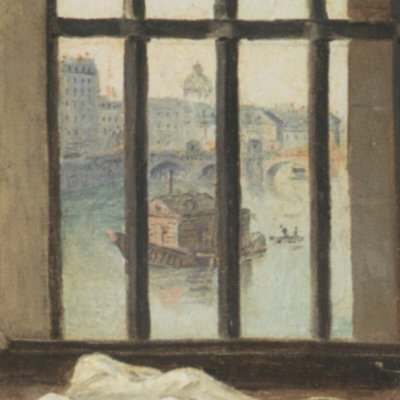 Vue de la cellule du baron de Besenval à la prison du Châtelet - Hubert Robert