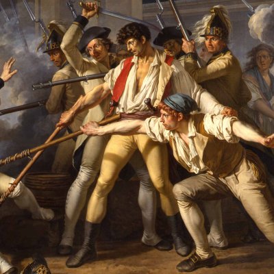 Courage héroïque du jeune Désilles à l’affaire de Nancy - Le Barbier