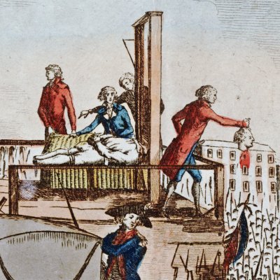 Execution of Louis Capet 16th of the name on January 21, 1793