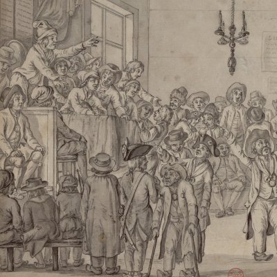 Intérieur d’un comité révolutionnaire en 1793 - Louis René Boquet