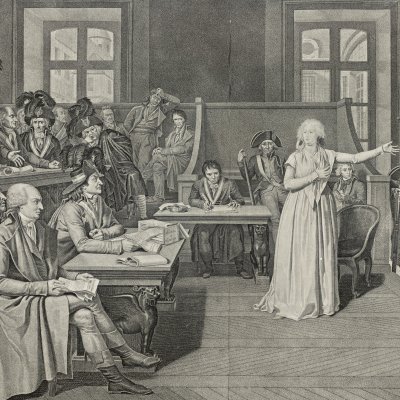 Jugement de Marie-Antoinette d’Autriche - Casenave d'après Bouillon