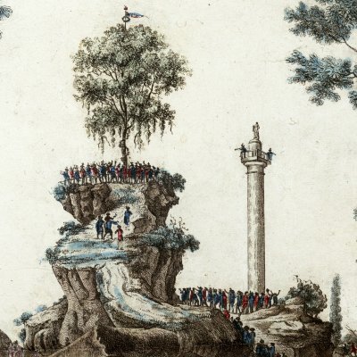 Montagne élevée pour la Fête à l’Être suprême et calendrier de l’an III