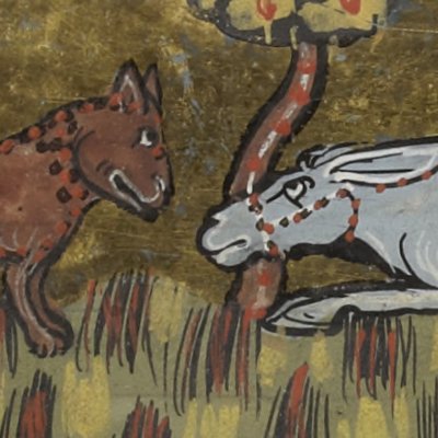 Le loup et l’âne (Isopet FR15213) - R. de Montbaston