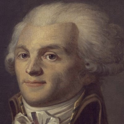 Portrait anonyme de Robespierre