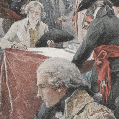 L’enrôlement (Un volontaire de 1792)