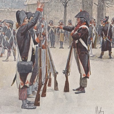 Vie de garnison (Un volontaire de 1792)
