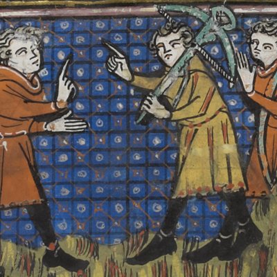 Le loup le berger et les archers (Isopet FR15213) - R. de Montbaston