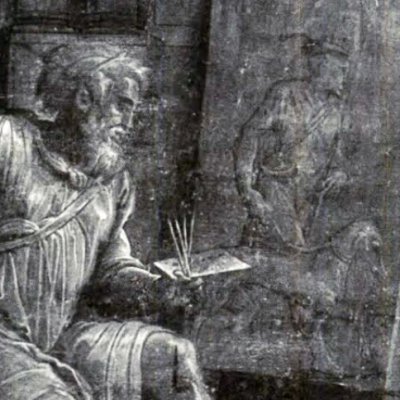 Protogène jetant l’éponge - Vasari