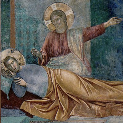 Sogno delle armi, Le Songe du Palais (Vie de saint François) - Giotto