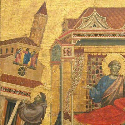 Le songe d’Innocent III (version du Louvre) - Giotto