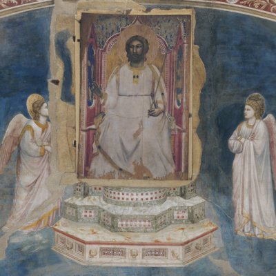 Dieu supervisant l’annonciation - Giotto