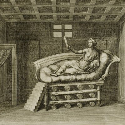 Discours de Didon sur le bûcher - Bartoli d’après le Vergilius Vaticanus
