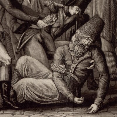 Prisonniers de guerre secourus par les Parisiens. 17 fév. 1814 - Alix