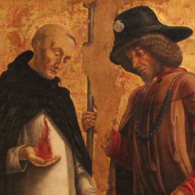 Saints (Polyptyque de St Vincent Ferrier & St Roch) - Andrea da Murano