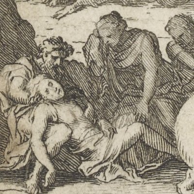Phèdre et Hippolyte. Tragédie par M. Racine (frontispice) - Le Brun