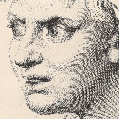 Le désir (Expression des passions de l’âme, 1727) - Le Brun