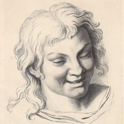 Le ris (Expression des passions de l’âme, 1727) - Le Brun