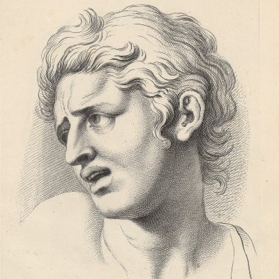 Douleur corporelle simple (Expression des passions de l’âme, 1727) - Le Brun