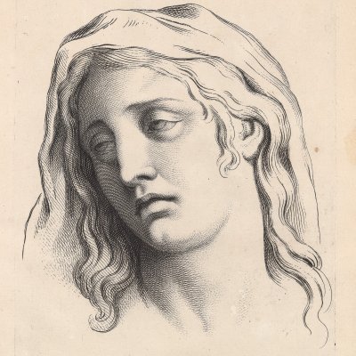 La tristesse (Expression des passions de l’âme, 1727) - Le Brun