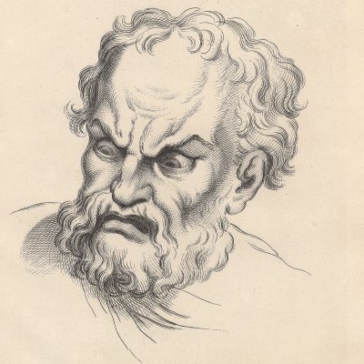 L’horreur (Expression des passions de l’âme, 1727) - Le Brun