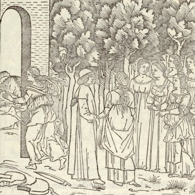 La porte du milieu : Philtrone (Hypnerotomachia 1499, p. 139)