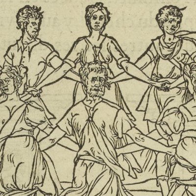 Allégorie du temps (Songe de Poliphile, 1546, F8v) - Jean Goujon