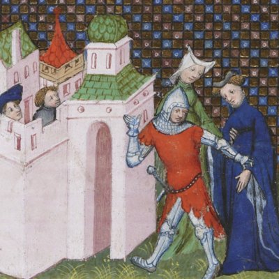 L’enlèvement des Sabines (Cité de Dieu, Fr172, fol. 27)