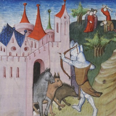 Les vêpres d’Éphèse (Cité de Dieu, Fr172, fol. 61v)