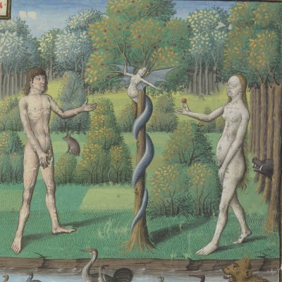 Péché originel et mortalité de l’homme (Cité de Dieu l.13, Fr19 fol.27)