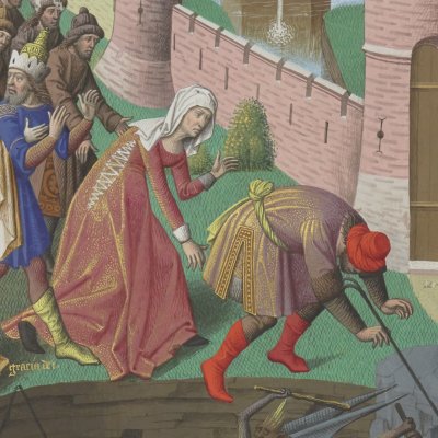 Vulnérabilité de la chair de l’homme déchu (Cité de Dieu l.14, Fr19 fol.38)