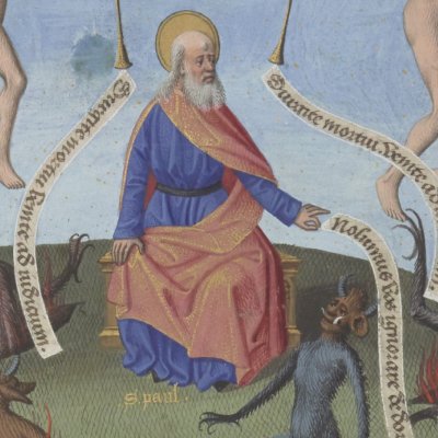 The Last Judgment (Cité de Dieu, Fr19, fol. 190)