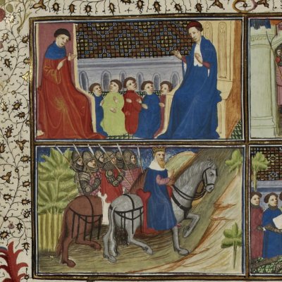 Enseignement de la foi, adoration des idoles (Cité de Dieu 1-10, Str. 0522, F96)
