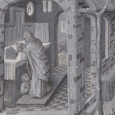 Un enfant délivré du diable (J. Miélot, Les Miracles de Notre Dame, Fr9199)