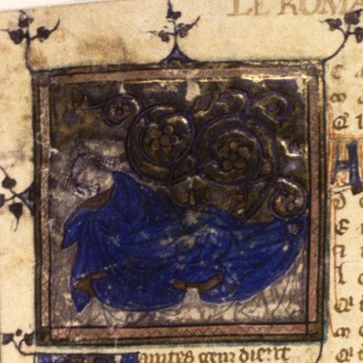 Le songe du poète (Roman de la rose, Oxford Add.A.22, F1r)