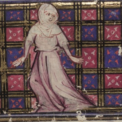 Convoitise (Roman de la rose, Oxford Selden Supra 57, F2v)