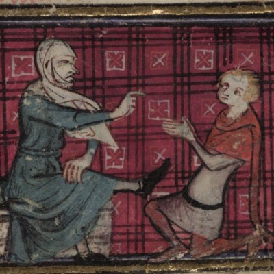 Félonie (Roman de la rose, Oxford Selden Supra 57, F2)