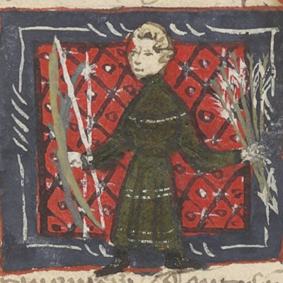 Doux regard portant les flèches d’Amour (Roman de la rose, Français 1563, F8)
