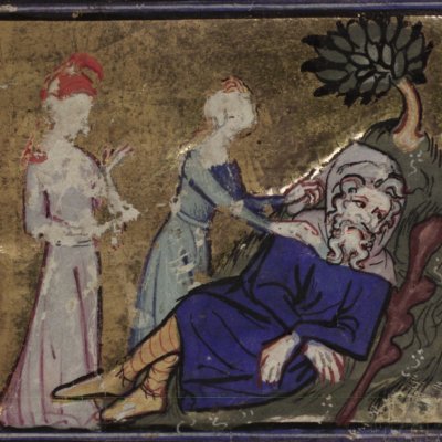 Honte et Peur auprès de Danger (Roman de la rose, Oxford Selden Supra 57, F26)