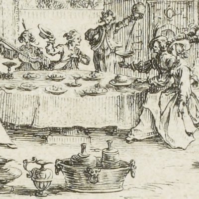 L’enfant prodigue dissipe son bien (3) - Jacques Callot
