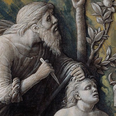 The sacrifice of Abraham - Mantegna