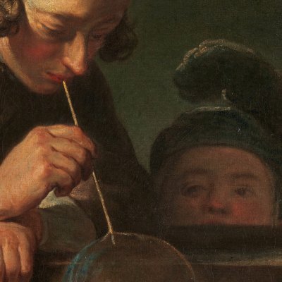 La bulle de savon (version de New York) - Chardin