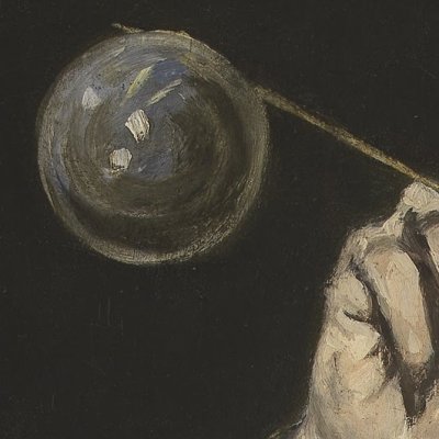 Les bulles de savon - Manet