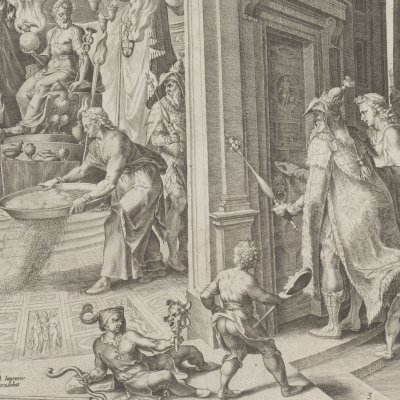 Stratagème de Daniel pour démontrer la supercherie de Baal - M. van Heemskerck