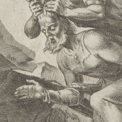 Habacuc nourrit Daniel dans la fosse aux lions - M. van Heemskerck