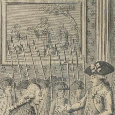 Bailly remettant les clefs de Paris à Louis XVI (La semaine nocture. 7 nuits de Paris pouvant servir de suite aux 380 publiées)